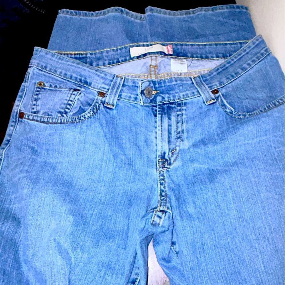 Plus size Levis 524 Low bootcut jeans size18